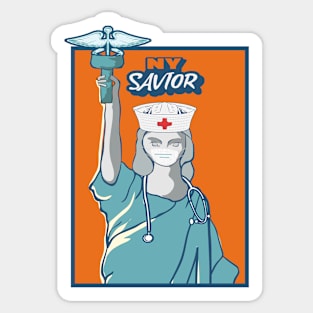 New York Nurse Sticker